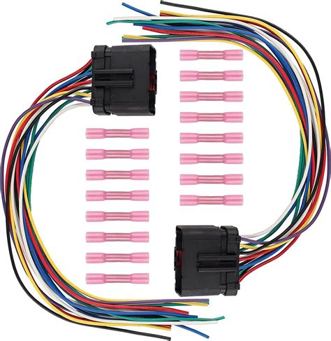 Amazon Autokay Set Door Harness Connector Wiring Pigtail For