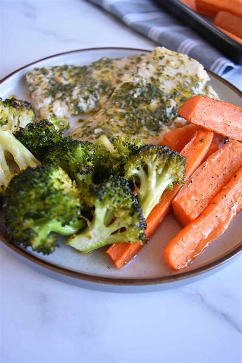 Roasted Broccoli And Carrots Easy Side Dish Hint Of Healthy