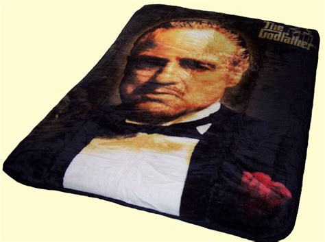 Imported Blankets Twin Full Character Mink Blankets Twin Godfather