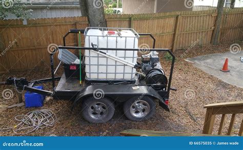 Pressure washing equipment stock image. Image of equipment - 66575035