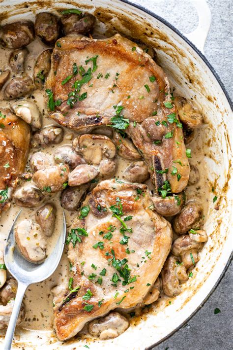 The Most Shared Pork Chops Mushroom Recipe Of All Time Easy Recipes To Make At Home