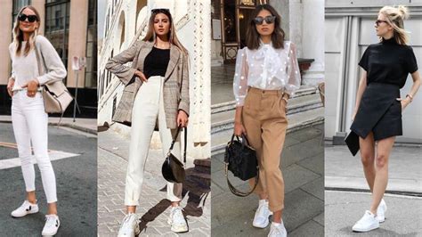 Outfits Con Tenis Blancos Formas De Combinar Zapatillas Off