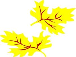 Fall Leaves Banner Clipart | Free download on ClipArtMag