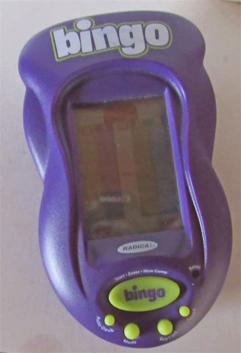 Bingo Handheld Video Game Radica W Stylus Not Working For Parts Ebay