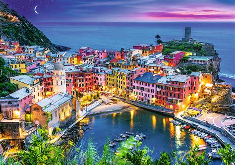 Trefl Sada V Puzzle Vernazza Ligurie It Lie D Lk S Lepidlem