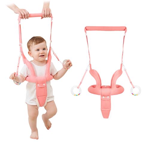 Iulonee Kids Walker Helper Handheld Baby Walking Harness Infant Toddler