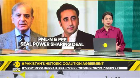 Ppp Pml N Arrive On Power Sharing Agreement Wion Dispatch News