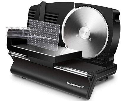 AMAZON Techwood Electric Food Meat Slicer 40 OFF Meat Slicers