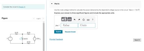 Solved Use The Node Voltage Method To Calculate The Power Chegg