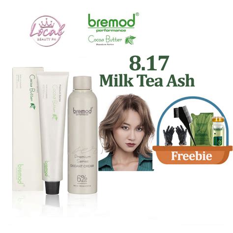 Bremod Cocoa Butter Hair Color Milk Tea Ash Oxidizer