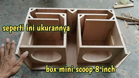 Tutor Membuat Box Mini Scoop Inc Double Dengan Sederhana Youtube