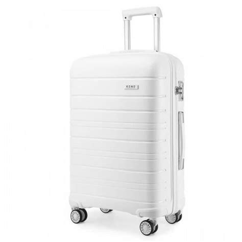 Kono Valise Trolley Cabine 55cm Bagage à Main Rigide en Polypropylène