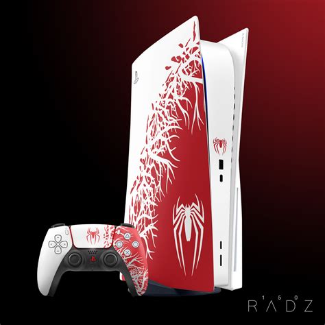 Skin Ps5 Spiderman 2 White Edition 150radz