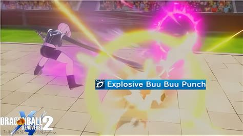 Explosive Buu Buu Punch Is Broken On Female Majins Db Xenoverse