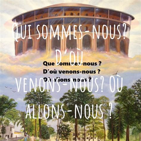 Qui Sommes Nous D O Venons Nous O Allons Nous Podcast On Spotify