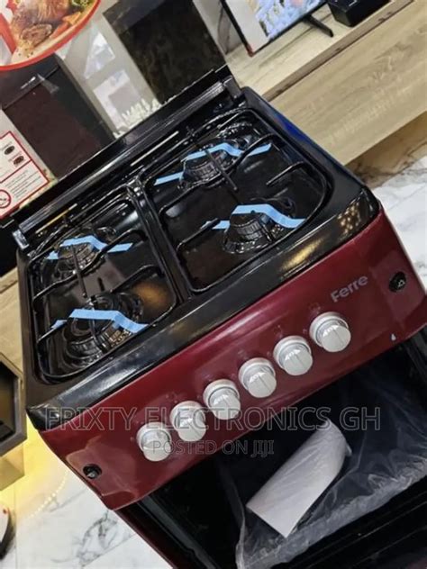 Greatest Volcano 4 Burner Gas Cooker Oven Grill 50x55 In Accra