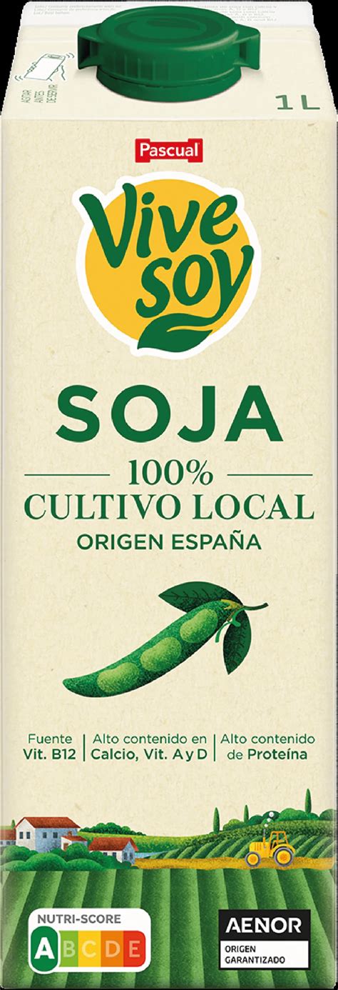 Bebida De Soja Cl Sica Cultivo Local Vivesoy