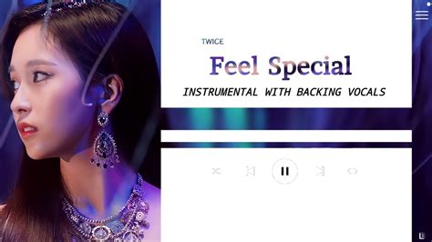 Twice Feel Special Official Instrumental With Backing Vocals