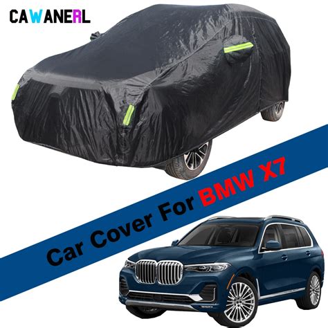 Capa de carro à prova dwaterproof água para bmw x7 2018 2022 suv verão