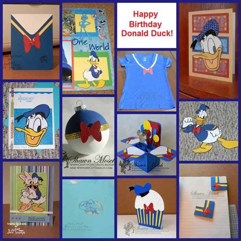 12 Fun Donald Duck Craft Ideas Happy Birthday Donald Duck!