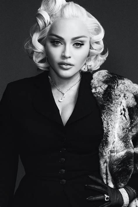 Madonna V Magazine Marilyn Monroe Cover Photoshoot Fashion Gone Rogue