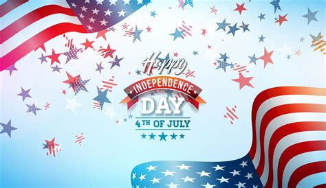 4th Of July Independence Day Of The Usa Vector Illustration Fourth Of