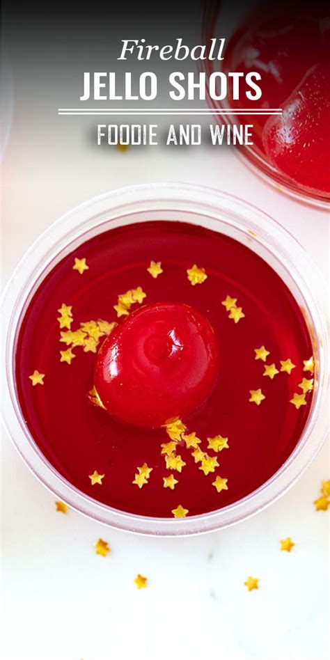 Fireball Jello Shots Only 2 Ingredients