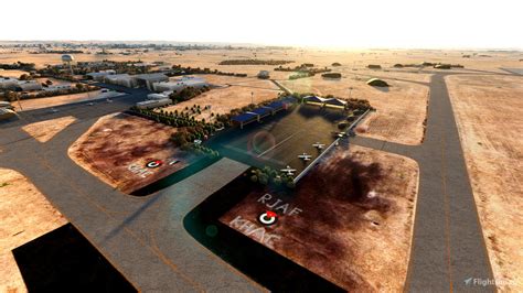 King Hussein Air College Ojmf Scenery Enhancement For Microsoft