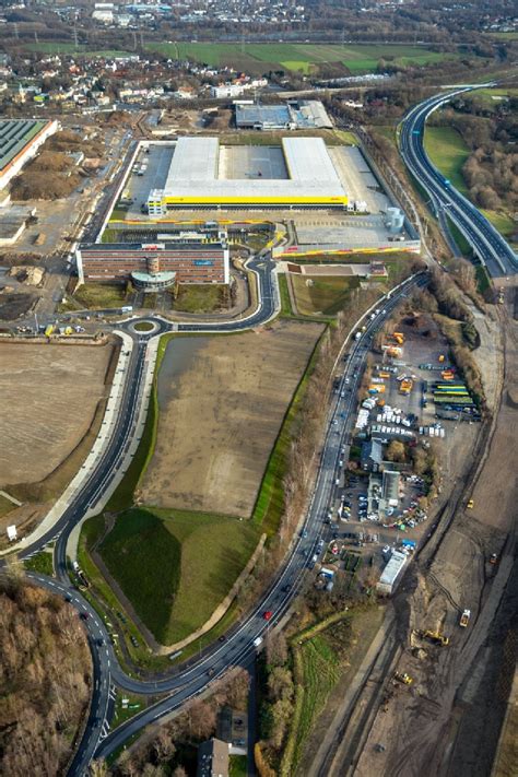 Bochum Von Oben Baustelle Zum Neubau Eines Dhl Hub Geb Udekomplexes