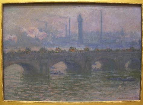 "Waterloo Bridge" Claude Monet - Artwork on USEUM