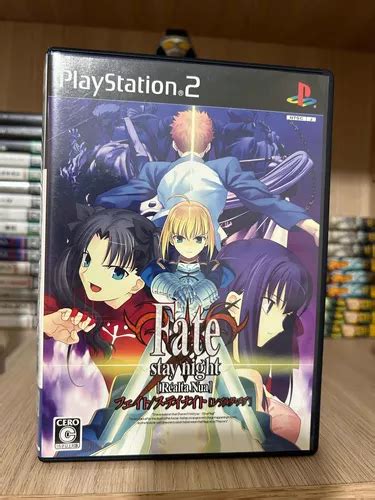 Ps2 Fate Stay Night Realta Nua Original Japonês Playstation2