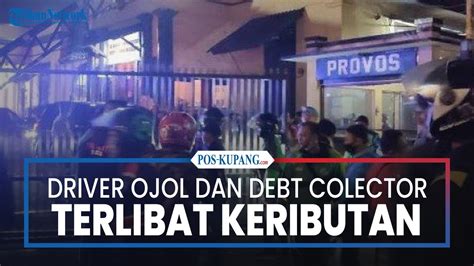 Driver Ojol Ribut Dengan Debt Collector Youtube