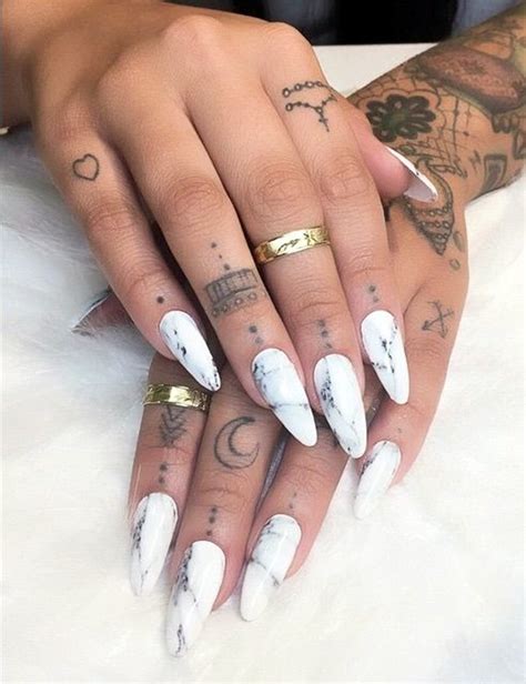 45 So Sassy Marble Nail Art Designs For 2016