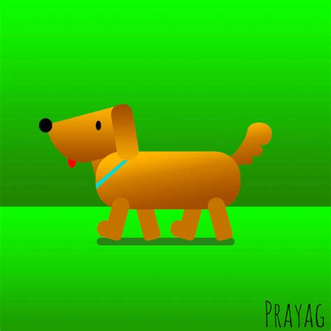 Dog Running Animation On Behance