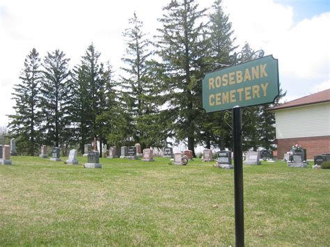 Rosebank Cemetery In Ontario Find A Grave Cemetery