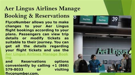 Aer Lingus Manage Booking 1 866 579 8033 By FlycoNumber Issuu