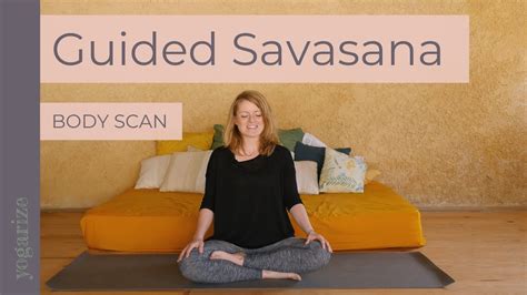 Guided Savasana A Body Scan With Affirmations YouTube