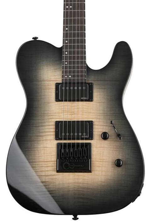 Esp Ltd Te 1000 Evertune Black Natural Burst Sweetwater