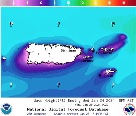 Hazardous Seas Around The U S Virgin Islands And Puerto Rico Expected Throughout The Week St