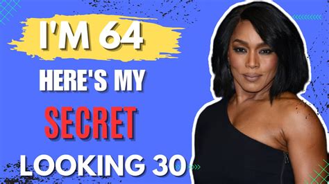 Angela Bassett 64 Years Old Share Her Reverse Aging Secrets