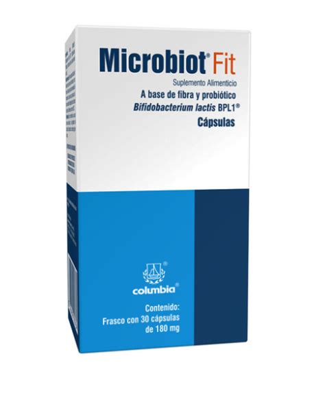 MICROBIOT FIT 180mg 30 Caps Bifidobacterium Lactis