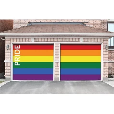 My Door Decor 285901prde 002 7 X 8 Ft Pride Text Outdoor Lgbt Door