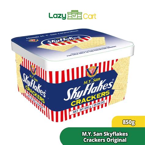 Lazycart My San Skyflakes Crackers Original 850g Elevate Your