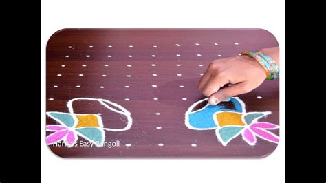 Beautiful Rangoli Design For Beginners Sankranthi Kundala Muggulu X