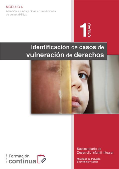 Unidad Identificaci N De Casos De Vulneraci N De Derechos By Dennys