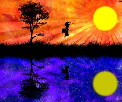 Day and Night Vector Landscape by Aket-Designs on DeviantArt