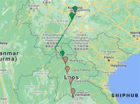 China-Laos Railway ships over 1 m tons | ShipHub