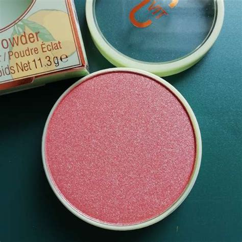 Test Highlighter Pixi C Vit Glow Y Powder Farbe Peach Dew Pinkmelon