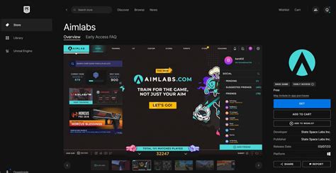 Epic Games Store On Twitter RT Aimlab Babe Wake Up Aimlabs Just