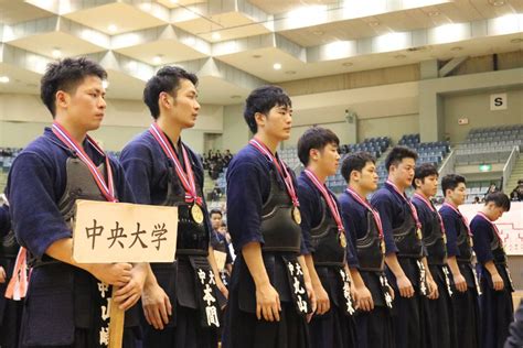 剣道部 第67回全日本学生剣道優勝大会・男子団体戦において2連覇達成 中央大学